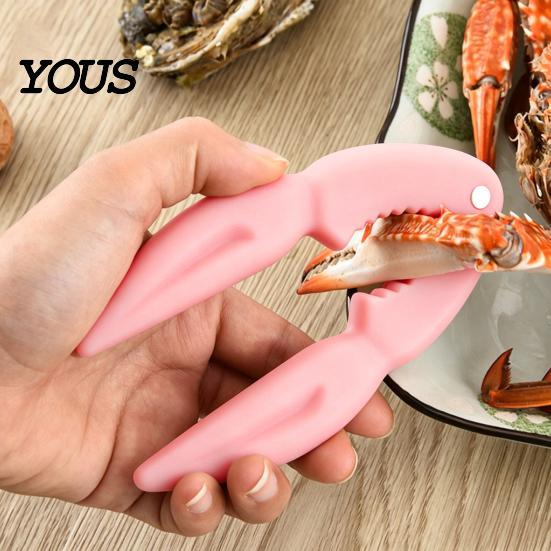 Durable Seafood Opener Multifunctional Lobster Crackers, Handheld Crab Claw Clamp Tool, Portable Ergonomic Compact Kitchen Utensil Nutcracker