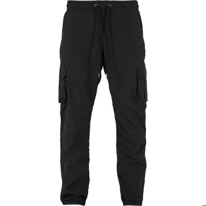 Pantalon cargo - Urban Classics - GT - Noir - Coupe cargo - Jambes droites