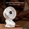 CangHua 3-in-1 Rechargeable USB Auto-Oscillating Desk Fan