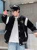 2025 Boys' Trendy Spring/Autumn Baseball Jacket Coat for Big and Middle Children