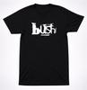 Футболка Bush Messy Logo 90-е Гранж Альтернатива Хард-рок Группа Классическая Черная Футболка