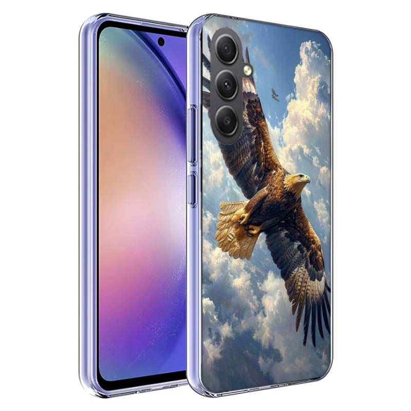 Чехол для телефона "Парящий орел охотится" для Samsung A17 A37 A57 A07 A16 A26 A36 A56 A06 A02S A12 A22 A32 A52S A04S A14 A24 A34 A54 A03