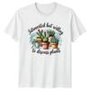 Introverted But Willing To Discuss Womens T-Shirt Houseplants Gardening