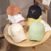 Hat Women's New Sunscreen Summer Candy Color Baseball Cap Letter Embroidery Cap Couple Sunshade Men's Hat