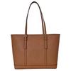 Michael Kors Mk Jet Set Travel Однотонная Винтажная Большая Вместимость Подвеска с Логотипом-Буквой Кожаная Сумка-Тоут для Поездок и Повседневного Использования Сумка для Покупок Сумка через Плечо 35F0GTVT9L-LUGGAGE