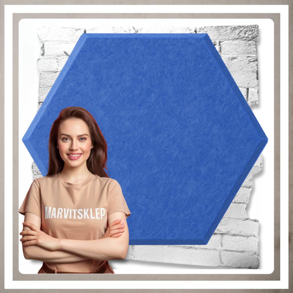 3D HEXAGON FELT WALL PANELS headrest self-adhesive acoustic soft