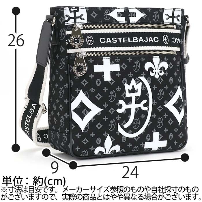 Castelbajac Shoulder Bag 38111 Black 