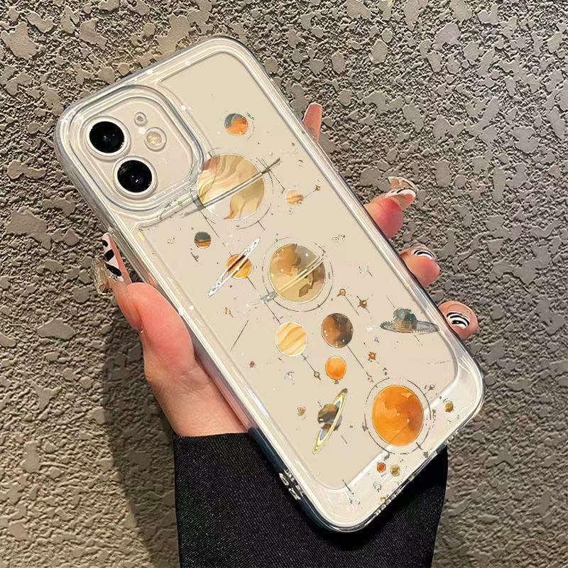 Межзвездная Вселенная подходит для чехла на мобильный телефон iphone15promax, европейские и американские новые модели Apple 16 противоударные 14pro13/12