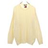 90s Old Flag Tag Long Sleeve Cotton Sweater XL Ivory Knit Men's Used