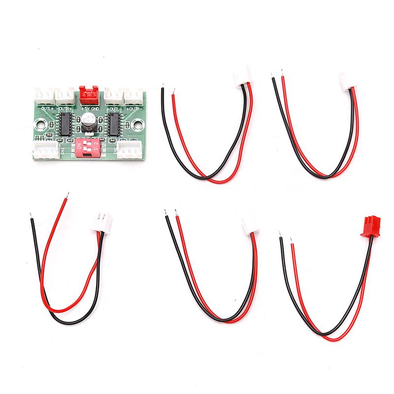 Мини Pam8403 Плата цифрового аудиоусилителя 4 канала 3 Вт*4 DC 5 В стереозвук