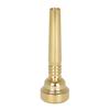 IRIN Trumpet Mouthpiece 17C Gold-Plated Design Brass Instrument Accessories Replacement Premium Trumpet Mouthpiece Parts