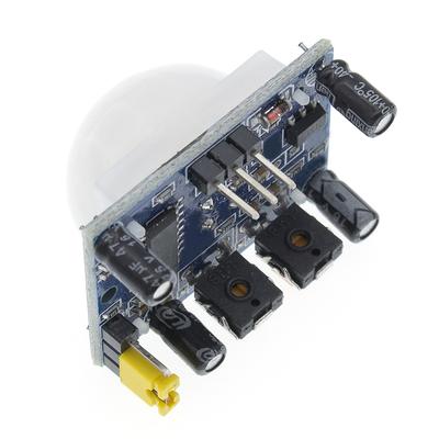 2 шт. Модуль датчика движения PIR HC-SR501, регулируемый ИК пироэлектрический инфракрасный детектор движения для Raspberry Pi, для обнаружения человеческого тела