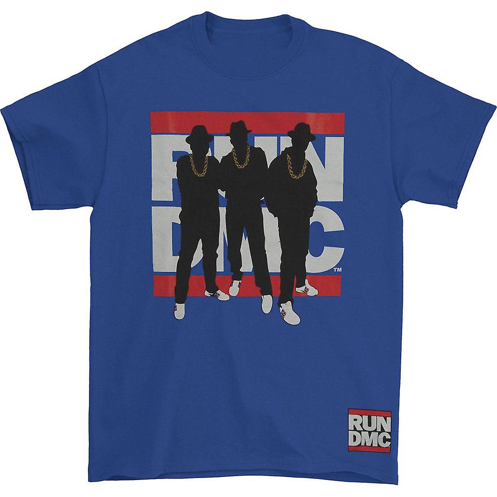 Run DMC Unisex Adult Silhouette T-Shirt