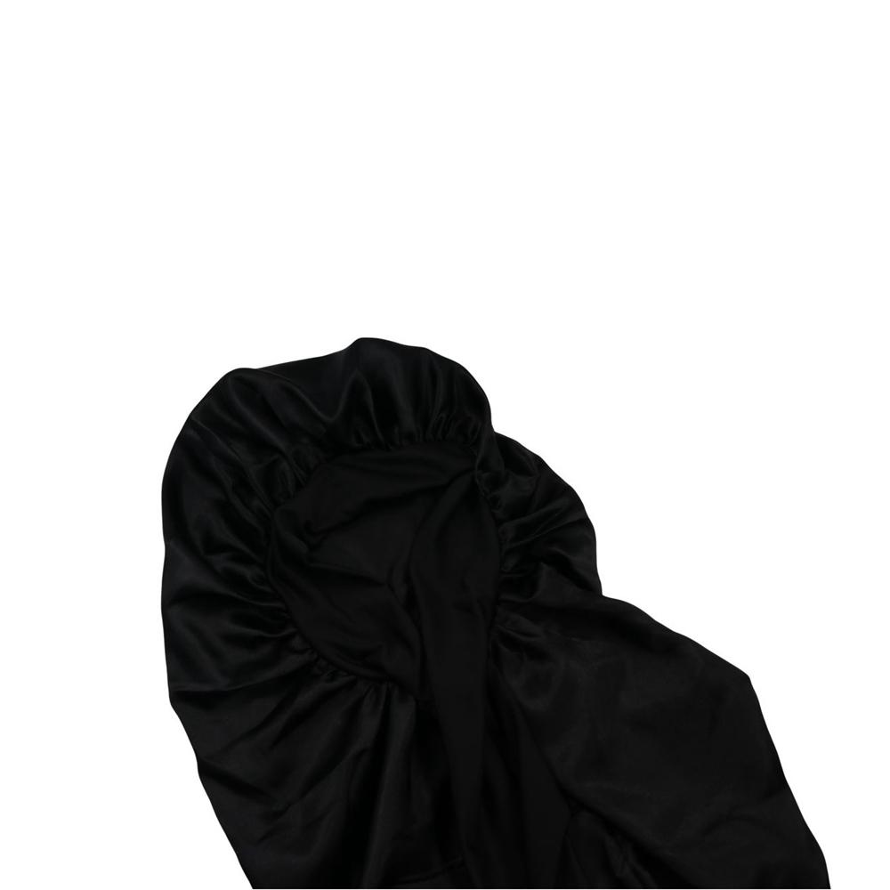 Elastic Long Sleeping Hat Smooth Night Sleep Cap Fashion Women's Bonnet Long Hair