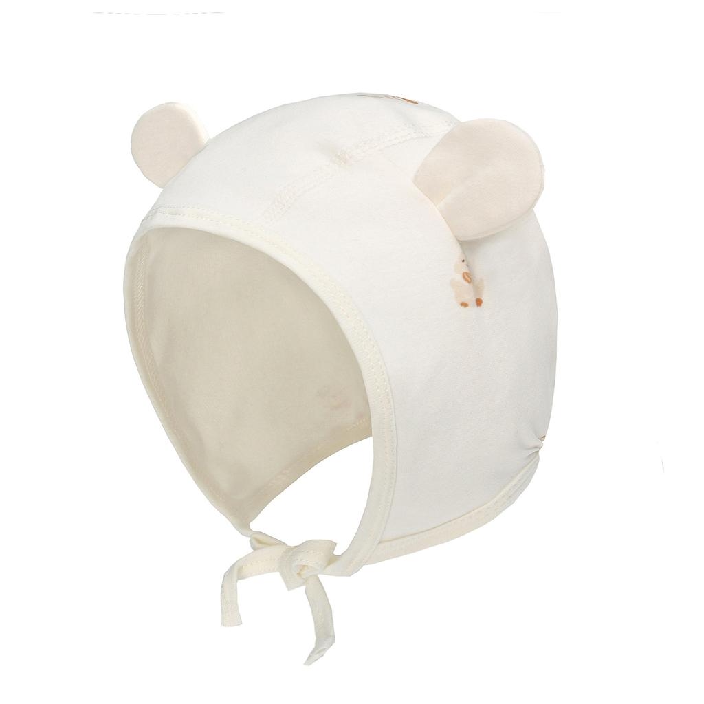 Baby Hat Spring and Autumn Style Unisex Infant Double Layer Fetal Hat Ear Protection Hat