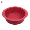 4/6/8-дюймовая круглая форма для торта, силиконовая легкосъемная антипригарная многоразовая форма для приготовления мусса Mooncake, кухонные инструменты для выпечки