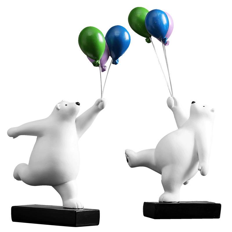 Креативный воздушный шар Медведь Офис Дом Аксессуары Тумба под телевизор Стол Винный шкаф Украшения Детская комната Украшение стола