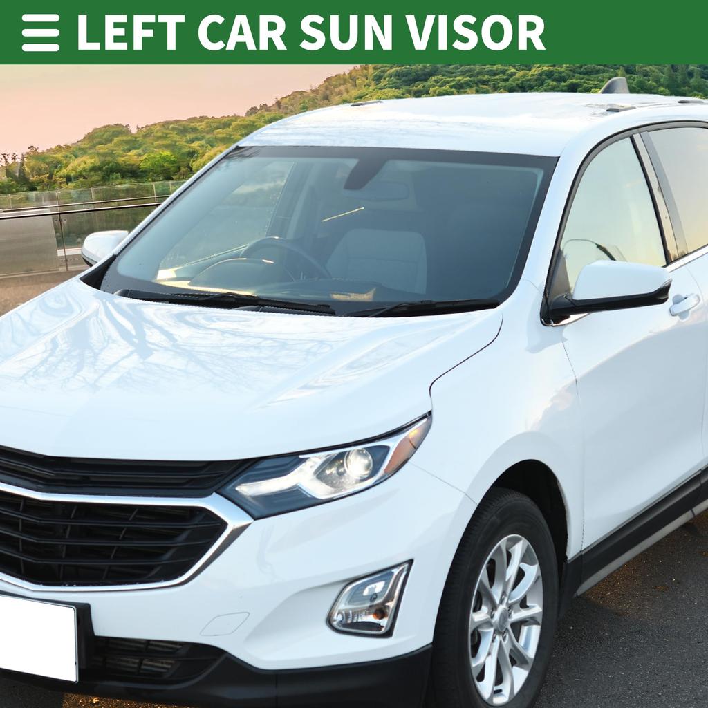 Motoforti Левый солнцезащитный козырек со стороны водителя с зеркалом, пластиковый, серый, для Chevrolet Cruze 2011-2016, номер детали 95034253