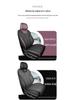 Breathable, full-coverage car seat cover for BYD Qin L, suitable for all seasons. Qin L D-MI cushion.