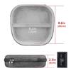 Geekria Case Shield Чехол для наушников, Совместимый жесткий дорожный чехол для Apple AirPods Max с карманом для хранения (Темно-серый)