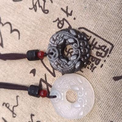 Ping An Buckle Lucky Pixiu Ping An Buckle Подвеска Ожерелье Мужские и женские пары