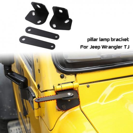 Комплект креплений для установки лампы на стойку A автомобиля для Jeep Wrangler TJ 1997-06