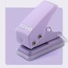 Cute Mini Single Hole Shape Punch For Planner Disc Ring DIY Paper Cutter Puncher Craft Machine Offices Stationery