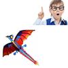 3D Dragon Kite Kids Toy Fun Outdoor Flying Activity Game Children With Tail