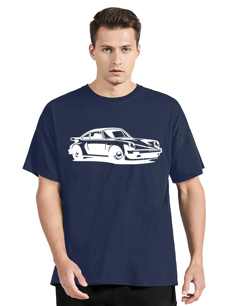New Summer Unisex TShirt Fashion Loose Casual T Shirt Classic Car Printed Graphic Short Sleeve Tops Tees Cotton Fitness Clothes
