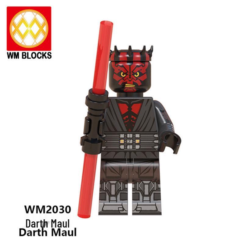 WM6098/6099 Серия «Звездные войны» Фигурка Дарта Мола Конструктор Игрушка