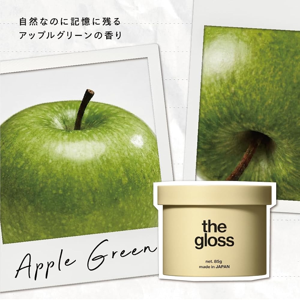 LIPPS The Gloss Wax 85 г Яблочно-зеленый аромат Мужской воск для волос Помада Жир Блеск Мокрый эффект