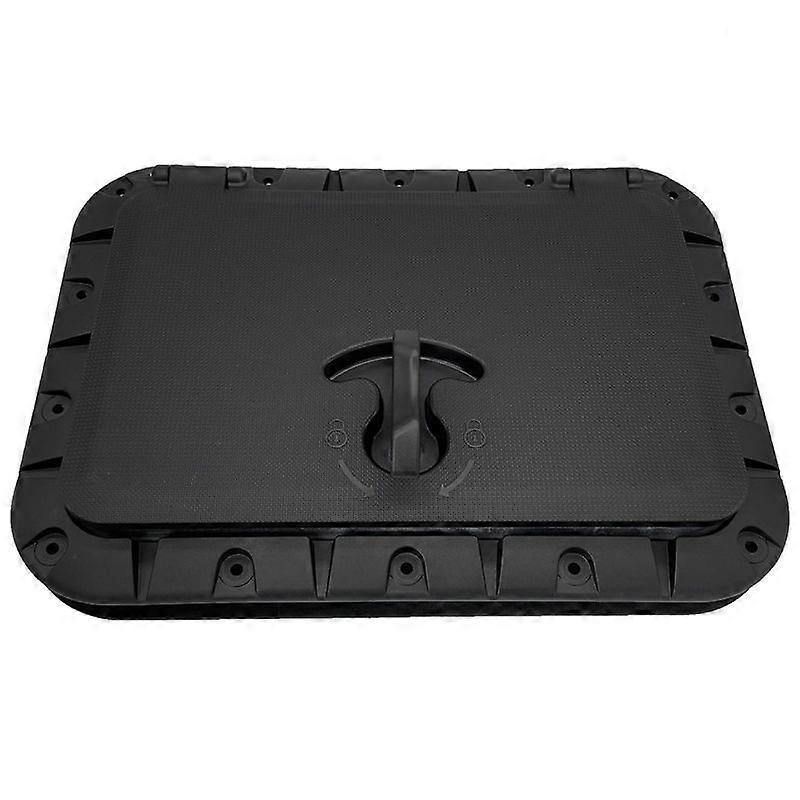 Marine Deck Plate Square Hatch Pull Out Handle Hatch for Boat Kayak Canoe Boat Parts Accessories
