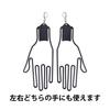 YFFSFDC Golf Glove Hanger with Keychain, Glove Hanger for Drying,