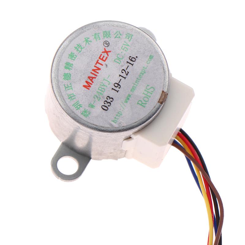 Двигатель 24Byj48 DC 5V Шаговый двигатель с редуктором 4-фазный 5-проводной Беспроводной монитор камеры