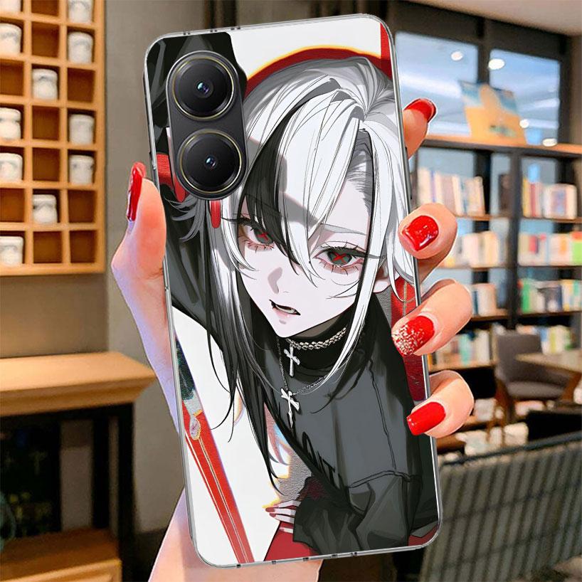 Чехол для телефона Arlecchino Genshin Impact для Xiaomi Poco F7 Ultra X7 X6 X5 Pro M7 Redmi 15C 15 13C 13 12C 12 10C 10 9A 9C 9T 9