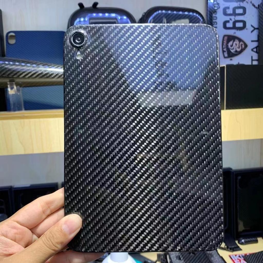 YTF-Carbon Aramid fibre Case for iPad mini6/10/11/12.9inch carbon fibre light thin matte Anti-fall Back Cover for mini6