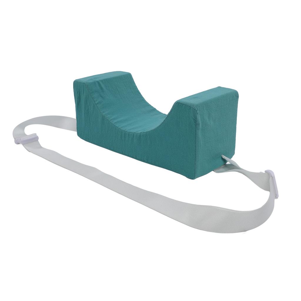 Подушка-позиционер для головы Зеленая хлопковая ткань Удобная Дышащая Регулируемая Поддержка шеи Подушка-стабилизатор головы для пациентов в инвалидных колясках