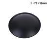 Universal Speaker Dust Cap 1Pc PP Black Matte Woofer Cone Cover Waterproof Loudspeaker Dome Cover for Marine Audio Repair