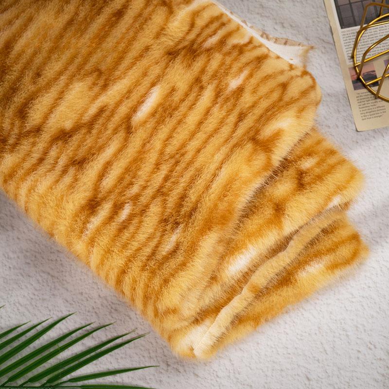 50X160 см Ткань из искусственного меха норки Принт оленя, зебры, леопарда Ручная работа Одежда Сумка Кукла Сделай сам Экологичная ткань из искусственного меха