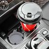 Car Cup Coaster Silicone Non-Slip Water Cup Mat with Finger Groove Design Washable Car