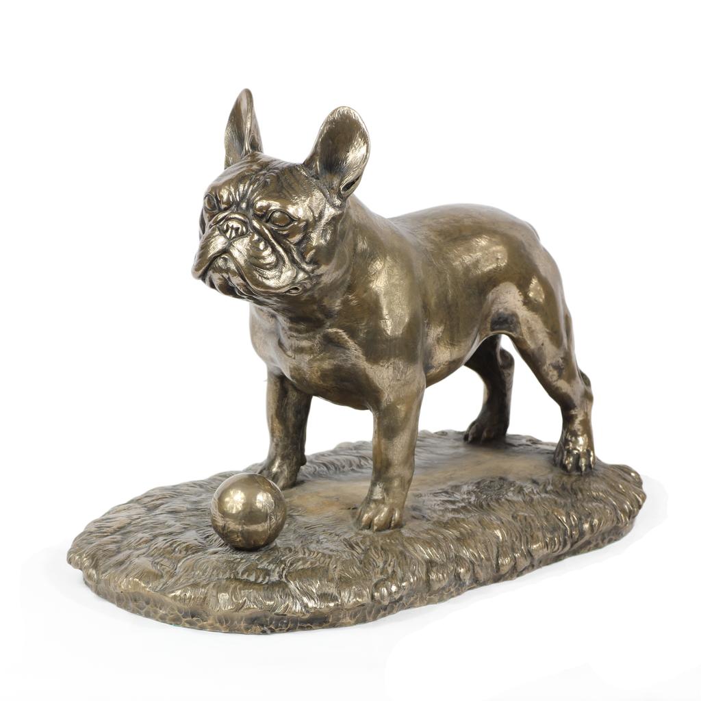 Buldog Francuski I - Ekskluzywna Statuetka Psa, Luksusowa Aranżacja Wnętrz, Limitowana Edycja Figurek Marki Art-Dog