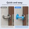 Suction Cup Door Handle Silent Anti-collision Protective Pad