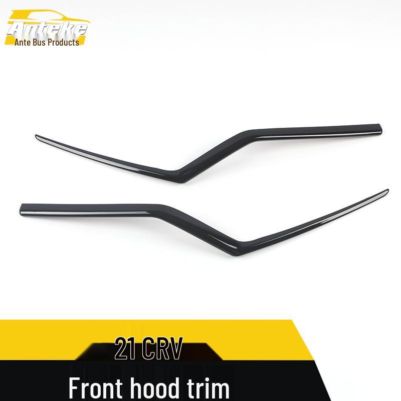 21 CRV Front Hood & Bumper Bright Trim Grille Decorative Car Accessory