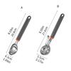Steel Ice Cream Scooper Balling Function Press Triggers Ergonomic Handle For Fruit And Dessert Making In Any Kitchen