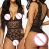 Women Sexy  Pajamas  Lingerie Sleepwear Lace Bodysuit Nightwear