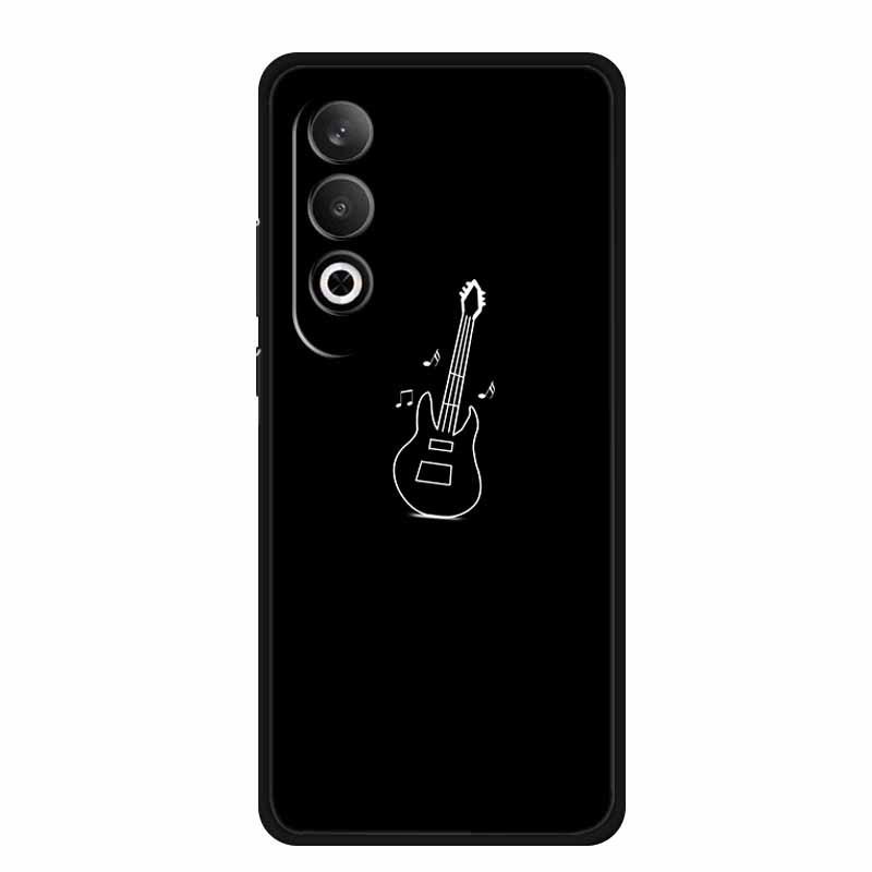 Черный мягкий ТПУ чехол для телефона для OPPO Nord CE 4 и K12 5G