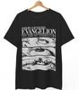 End of Evangelion T-Shirt Neon Genesis Anime Dark Gothic Unisex Tee
