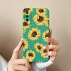 For Huawei Y9S Y7A P Smart 2021 Pro Y5 Y6 Y7 Y9 Prime Phone Cover Fashion Sunflower Liquid Soft Silicone Shockproof Matte Anti Drop For Huawei Bumper