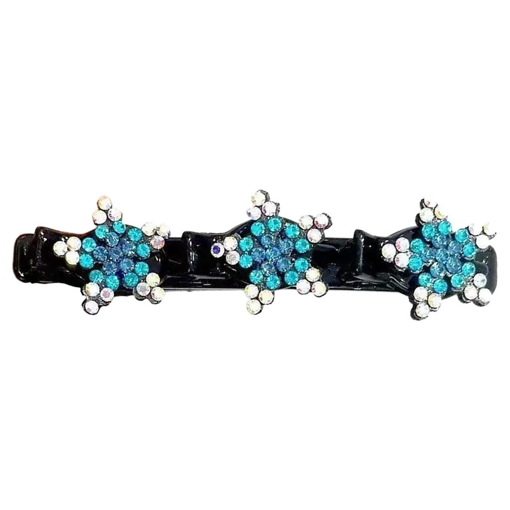 Crystal Star Hair Clip Fashionable Women Hair Barrettes Elegant Hair Pin for Women and Girls