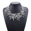 Necklace, Electroplated Retro Exaggerated Short Clavicle Necklace Is Now